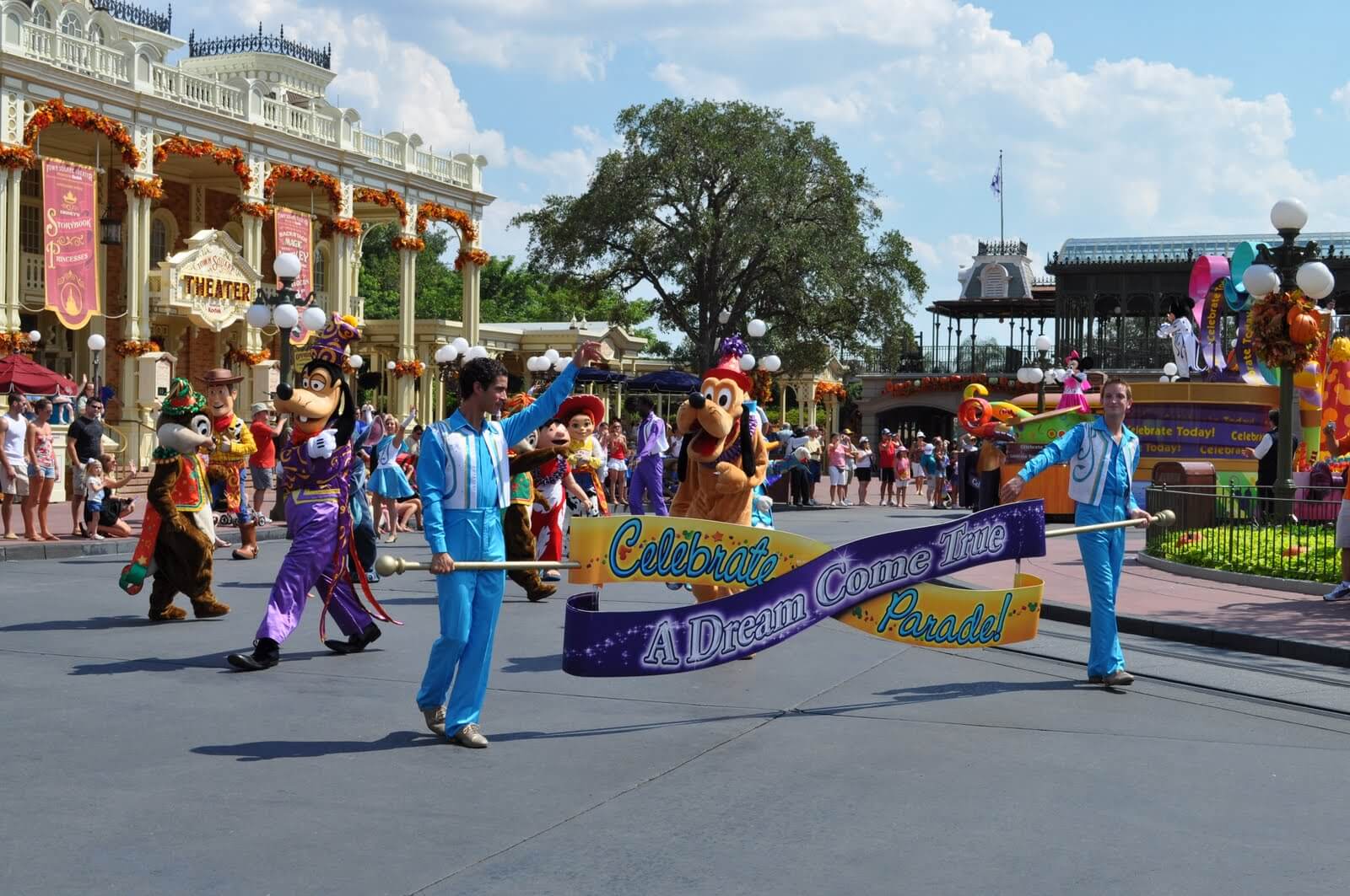 Walt Disney World Parade Guide Celebrate a Dream Come True Parade at