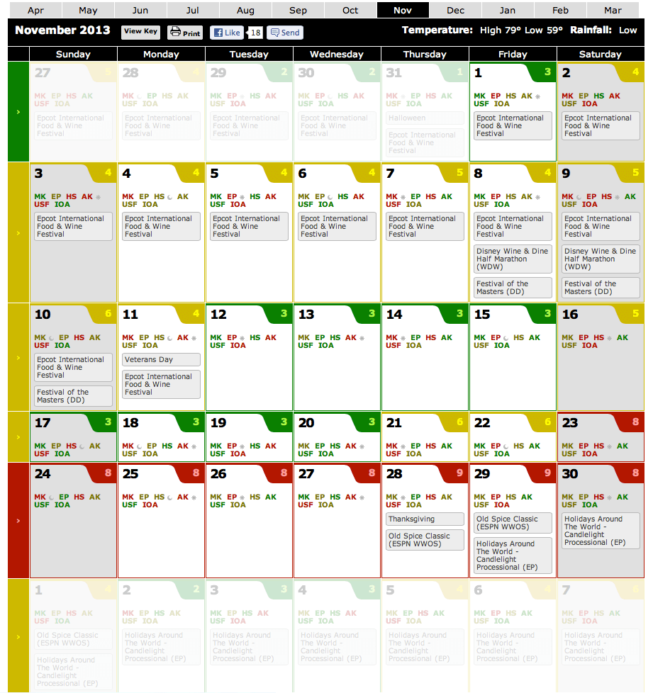 Disney World Crowd Calendar 2023 By Park Get Calendar 2023 Update
