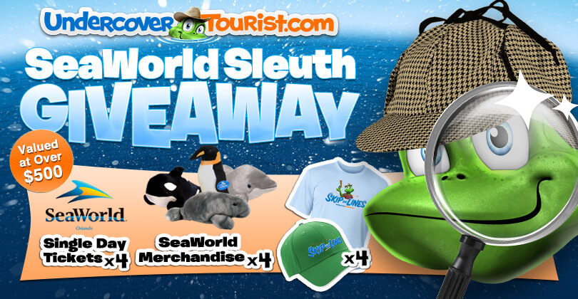 Enter Our SeaWorld Sleuth Giveaway for 4 Park Tickets + More Goodies