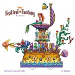 Park News: Disney, SeaWorld Release Renderings of New Parade Floats