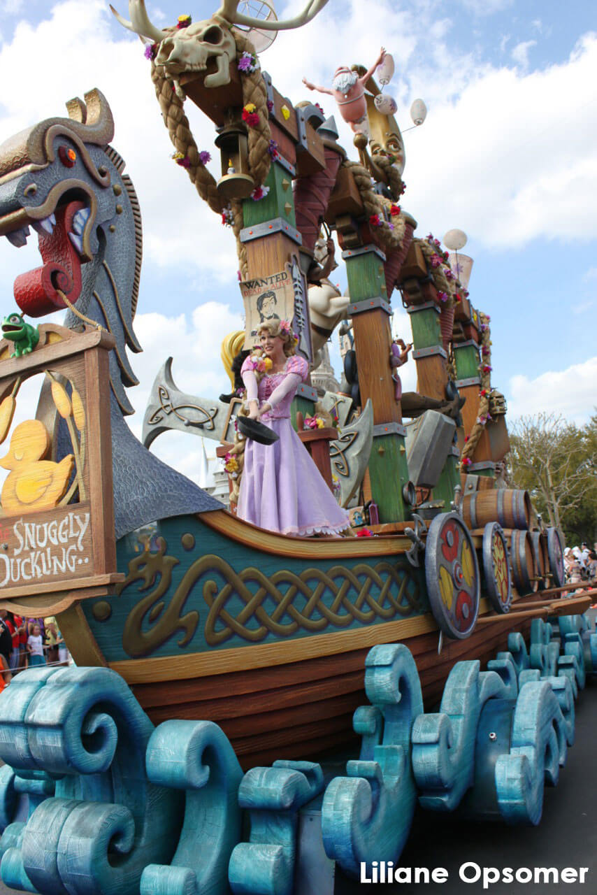 Captain Hook character from the Festival of Fantasy Parade at the