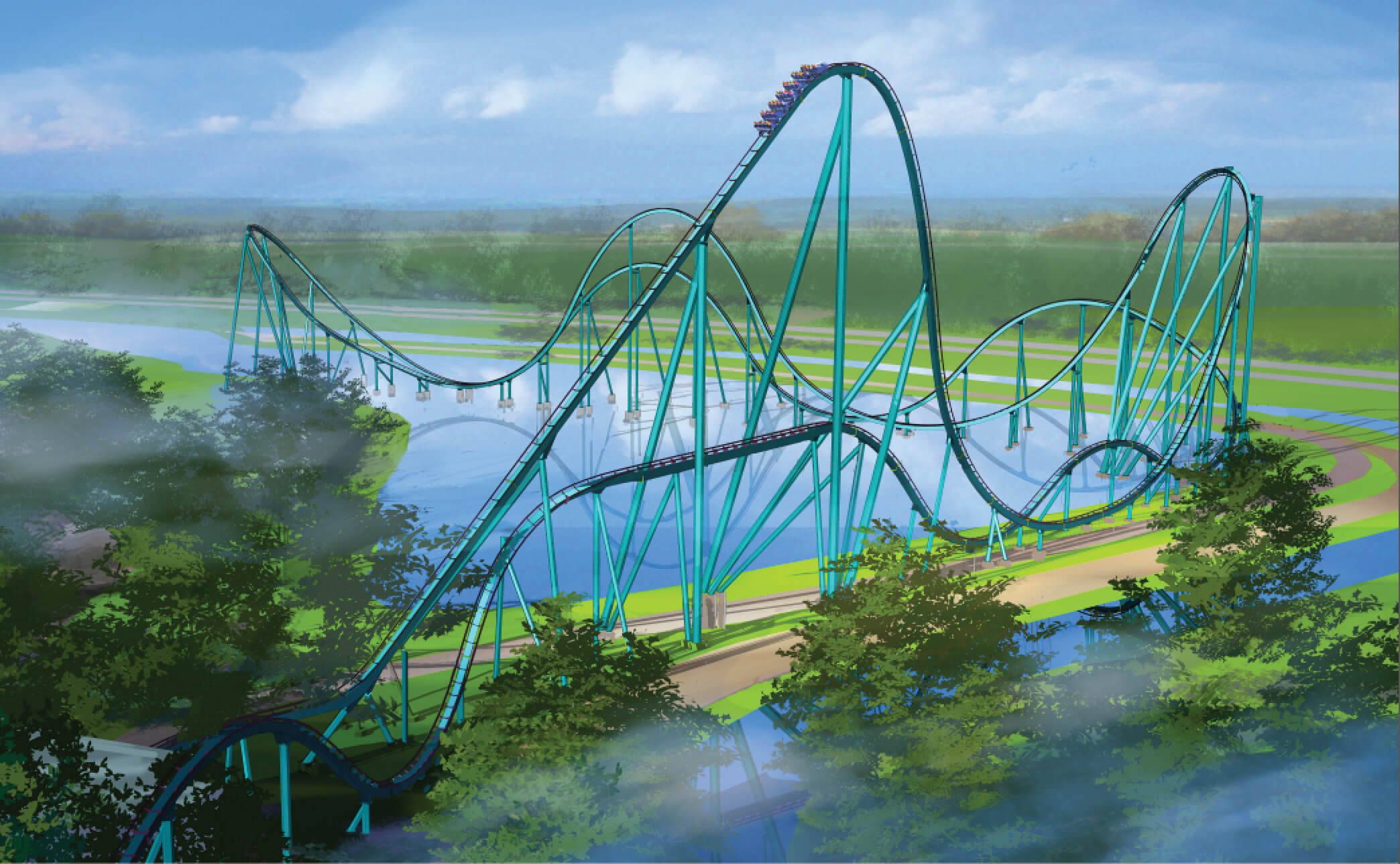 SeaWorld Orlando Plans 73 mph Coaster for Summer 2016