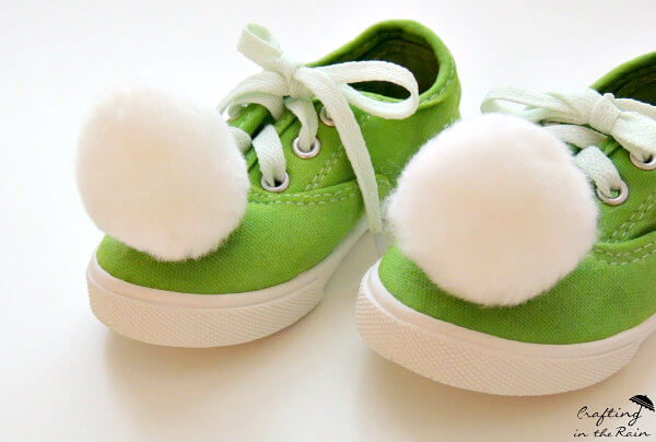 Easy DIY Tinkerbell Shoes for Your 