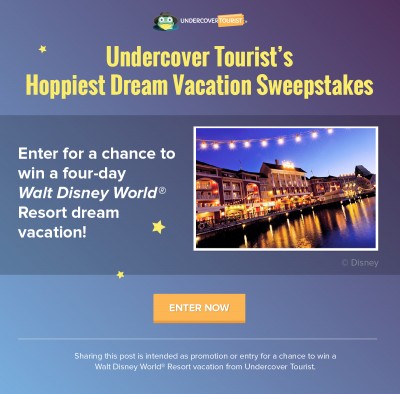 Enter Undercover Tourist's Hoppiest Dream Vacation Sweepstakes