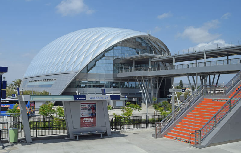 Public Transportation to Disneyland and Universal Studios Hollywood - Anaheim Regional Transportation Intermodal Center