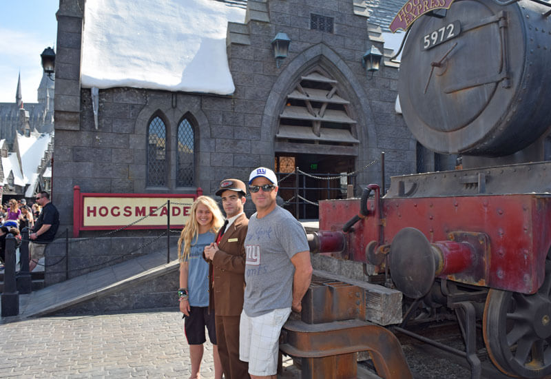 Public Transportation to Universal Studios Hollywood - Hogwarts Express