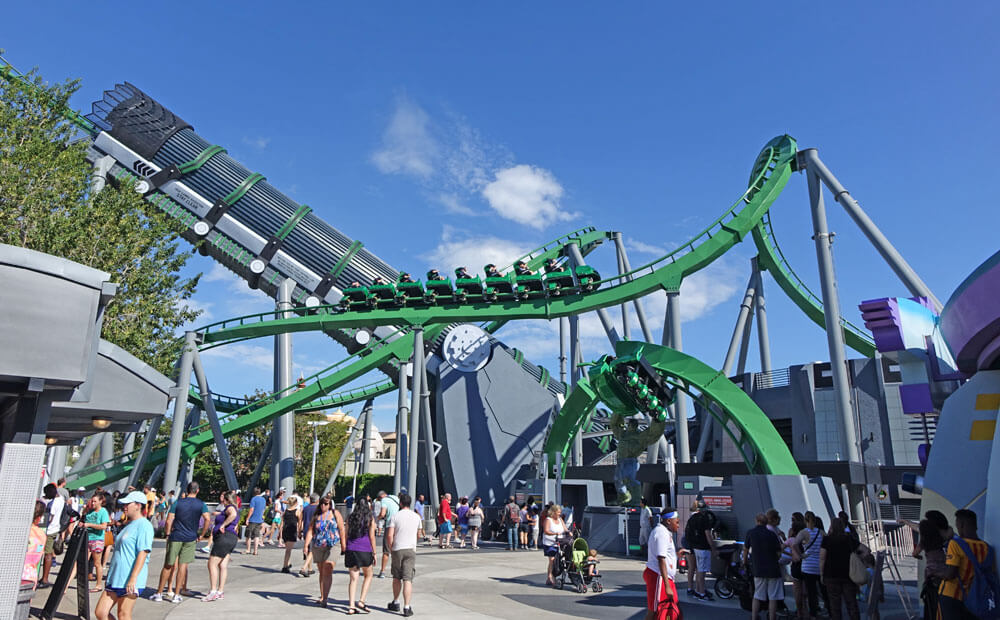 Best Time to Visit Universal Orlando in 2021 - Incredible Hulk Coaster