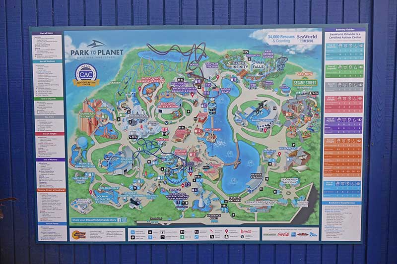 Seaworld Map And Schedule Seaworld Orlando Tips To Make The Most Of Your Trip