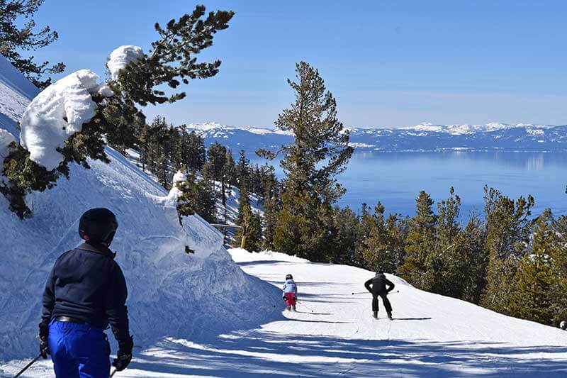 Meilleures stations de ski pour les familles Tahoe - Heavenly