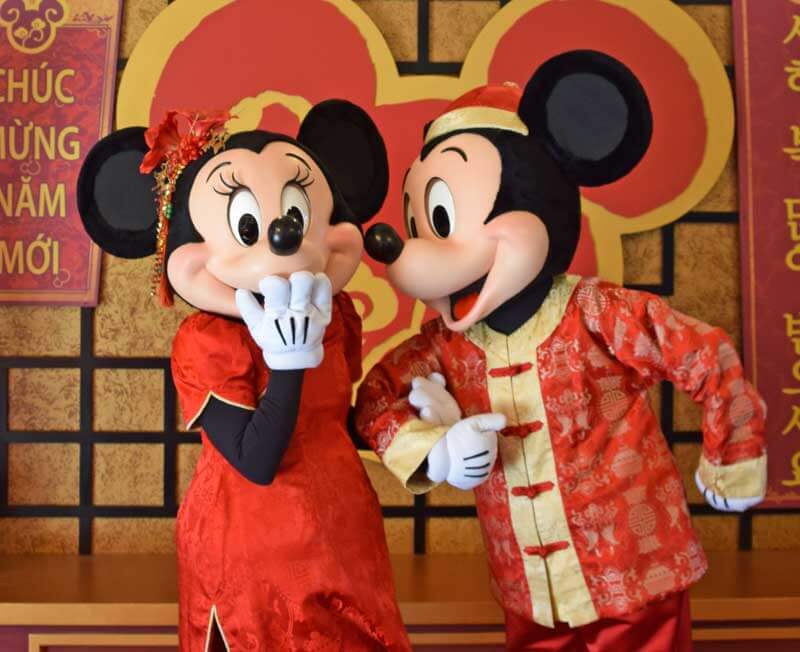 Disneyland DCA Chinese Lunar New Year 2020 Mickey Mouse