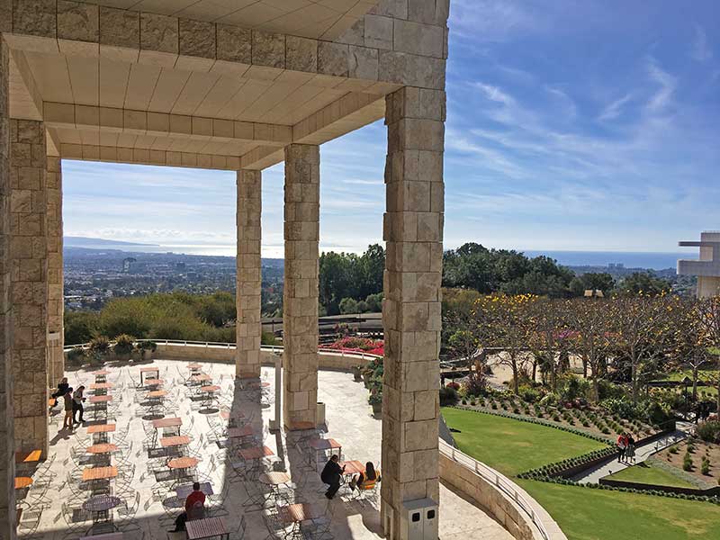 The Getty Museum's Panoramic Views of L.A. - At the Getty