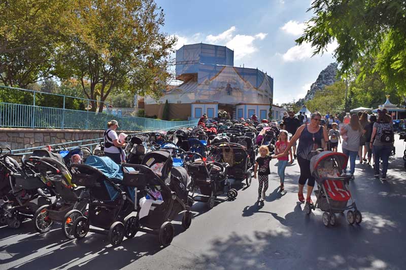 stroller restrictions disney