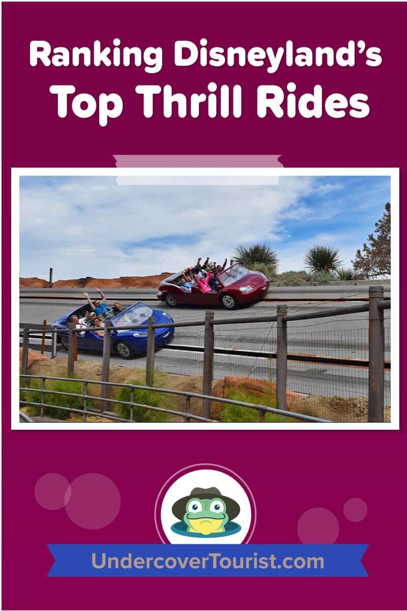 Ranking Disneyland's Top Thrill Rides