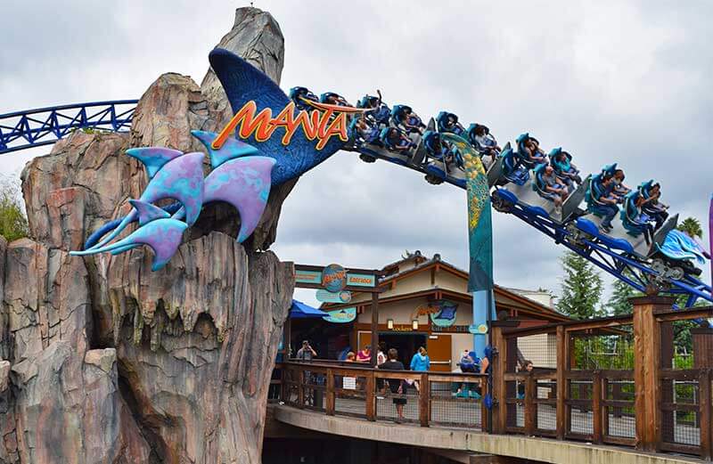 manta seaworld san diego drop