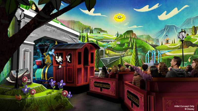 All the Magical Details of the Disney 100 Years of Wonder Celebration - Mickey and Minnie's Runaway Railway