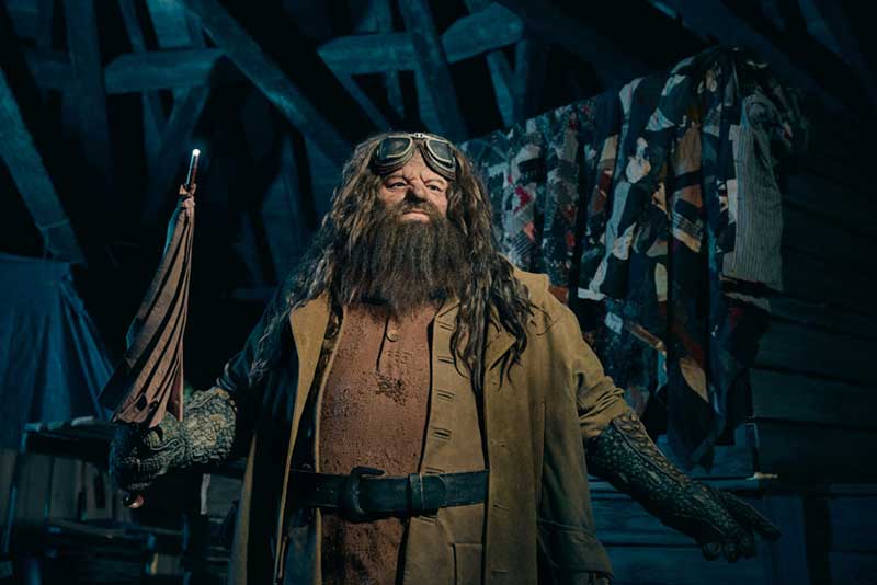 Look Who It Is! A Sneak Peek of Universal Orlando's Hagrid Animatronic