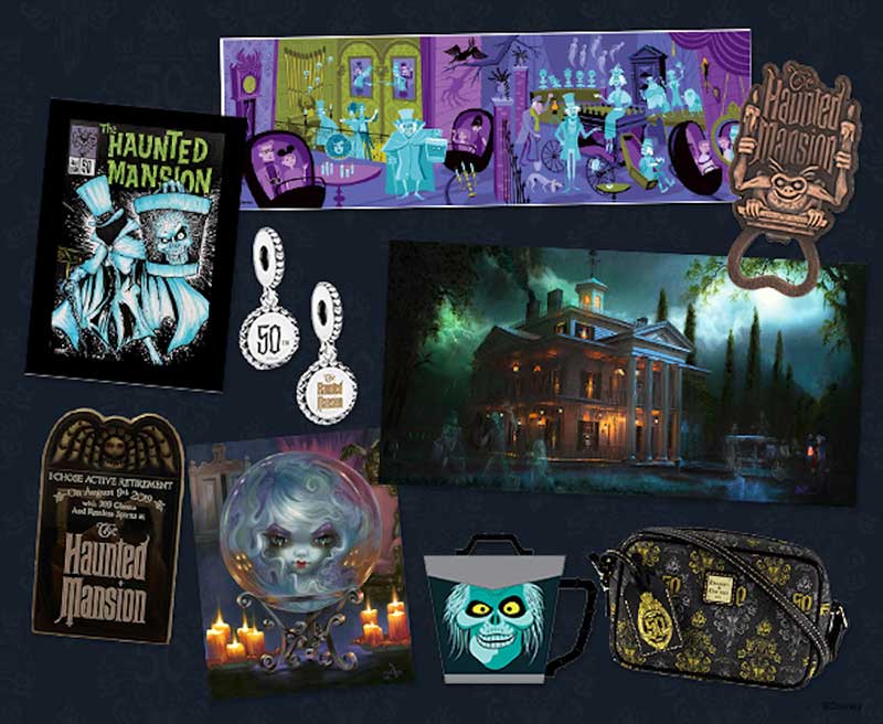 Celebrations for the Haunted Mansion's 50th Anniversary at Disneyland