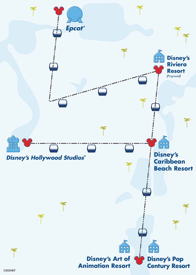 Map Of Art Of Animation With Skyliner Everything You Need To Know About Disney Skyliner At Disney World