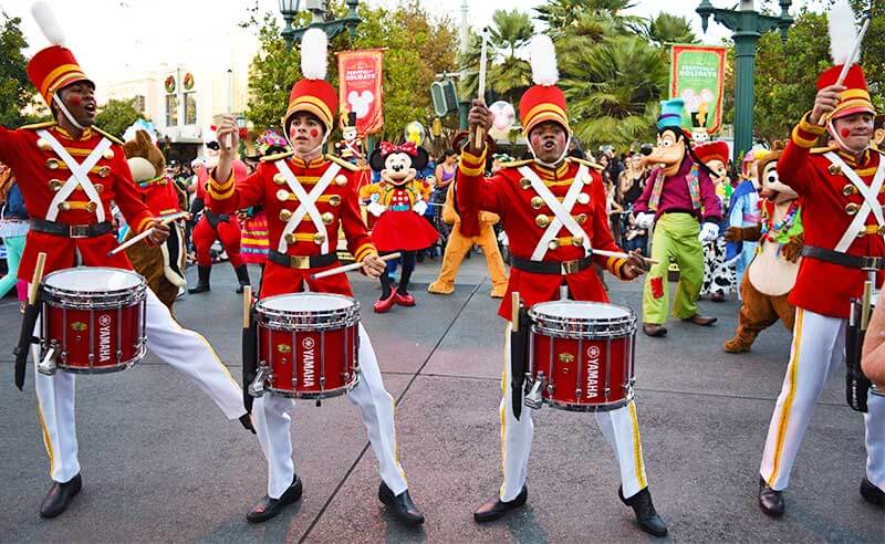 Christmas at Disneyland - Drummers