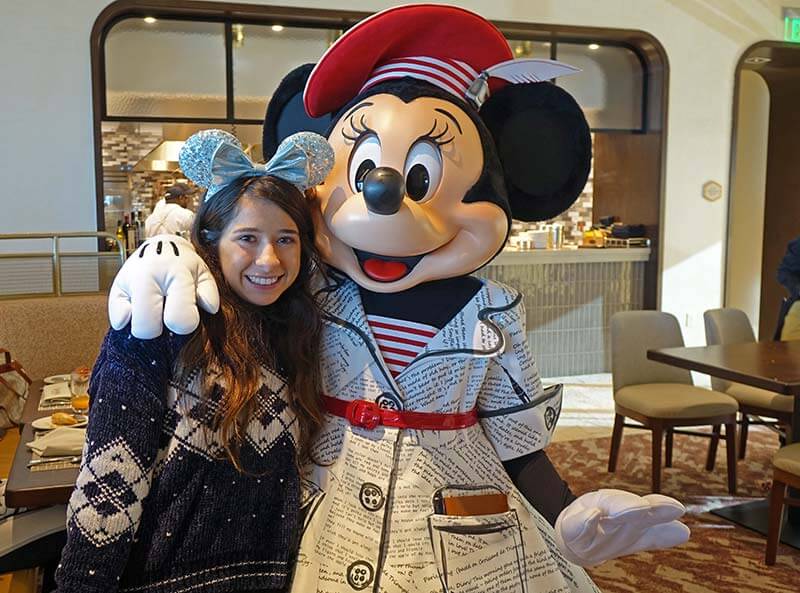 Everything You Need to Know About Disney World Characters - Minnie Mouse at Topolino's Terrace Character Breakfast