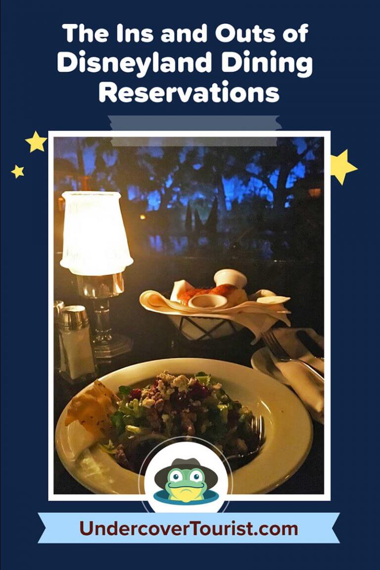 The Ins and Outs of Disneyland Dining Reservations