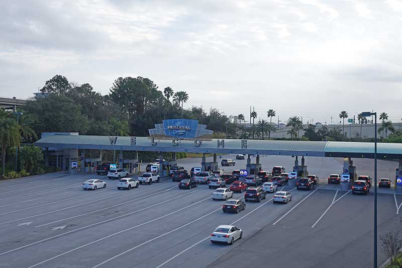 Parking HUB and City Walk – Universal Studios Florida