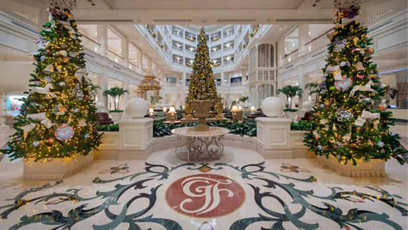 Holidays at Walt Disney World Resort Hotels - Grand Floridian 2020