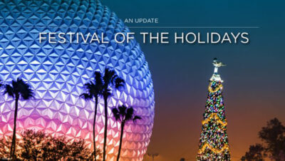 Here Comes Santa Claus! Additional Details Released for This Year's EPCOT Festival of the Holidays