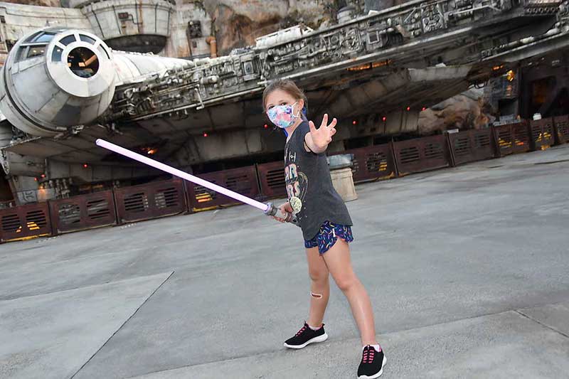 Disney's PhotoPass Service - Lightsaber Shot