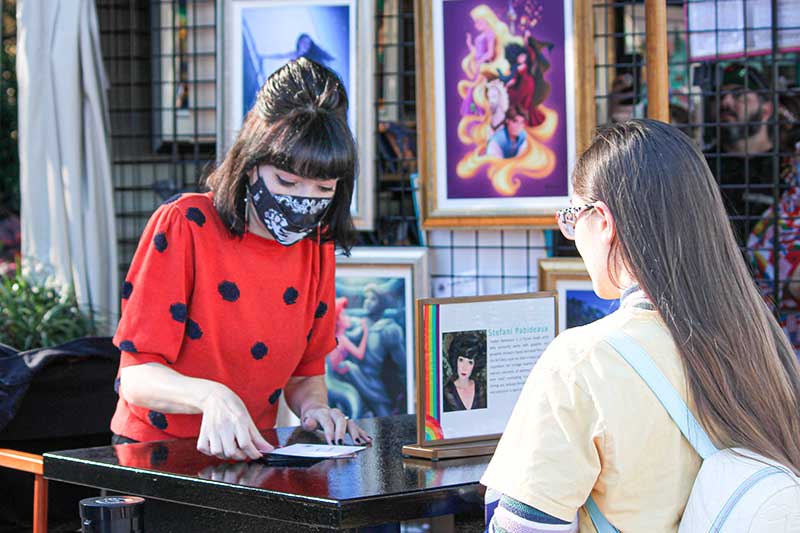 EPCOT International Festival of the Arts - Artist signing