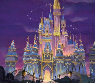 New Cinderella Castle Rendering Released Ahead of Disney World's 50th Anniversary Celebration