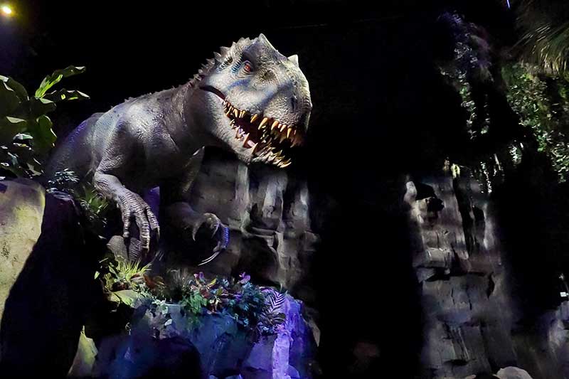 What's Coming to Disneyland and Universal in 2021 and Beyond - Indominus Rex emerges from the jungle