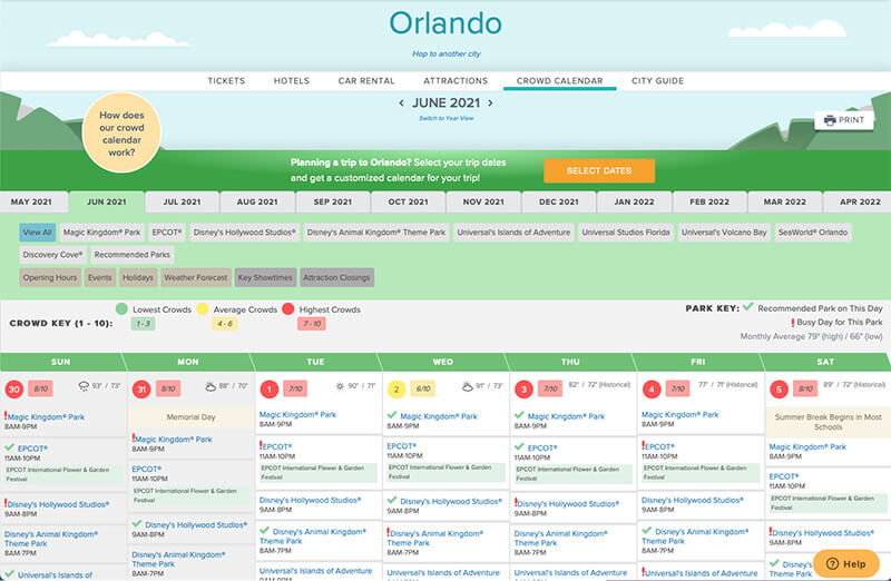 Best Time To Visit Disney World In 2021 And 2022