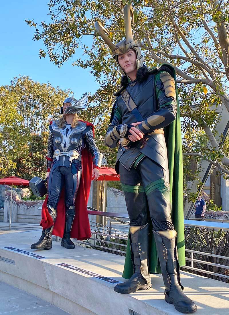 Avengers Campus Spider Costume California Adventure Park