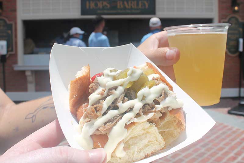 Food and Wine Festival – Hot Beef Sandwich from America Adventure