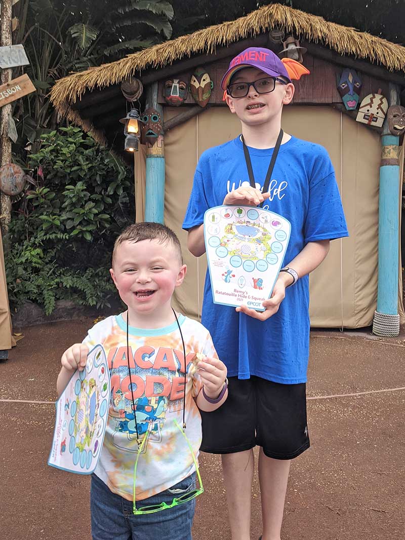 EPCOT Food and Wine Festival – Kids with Scavenger Hunt