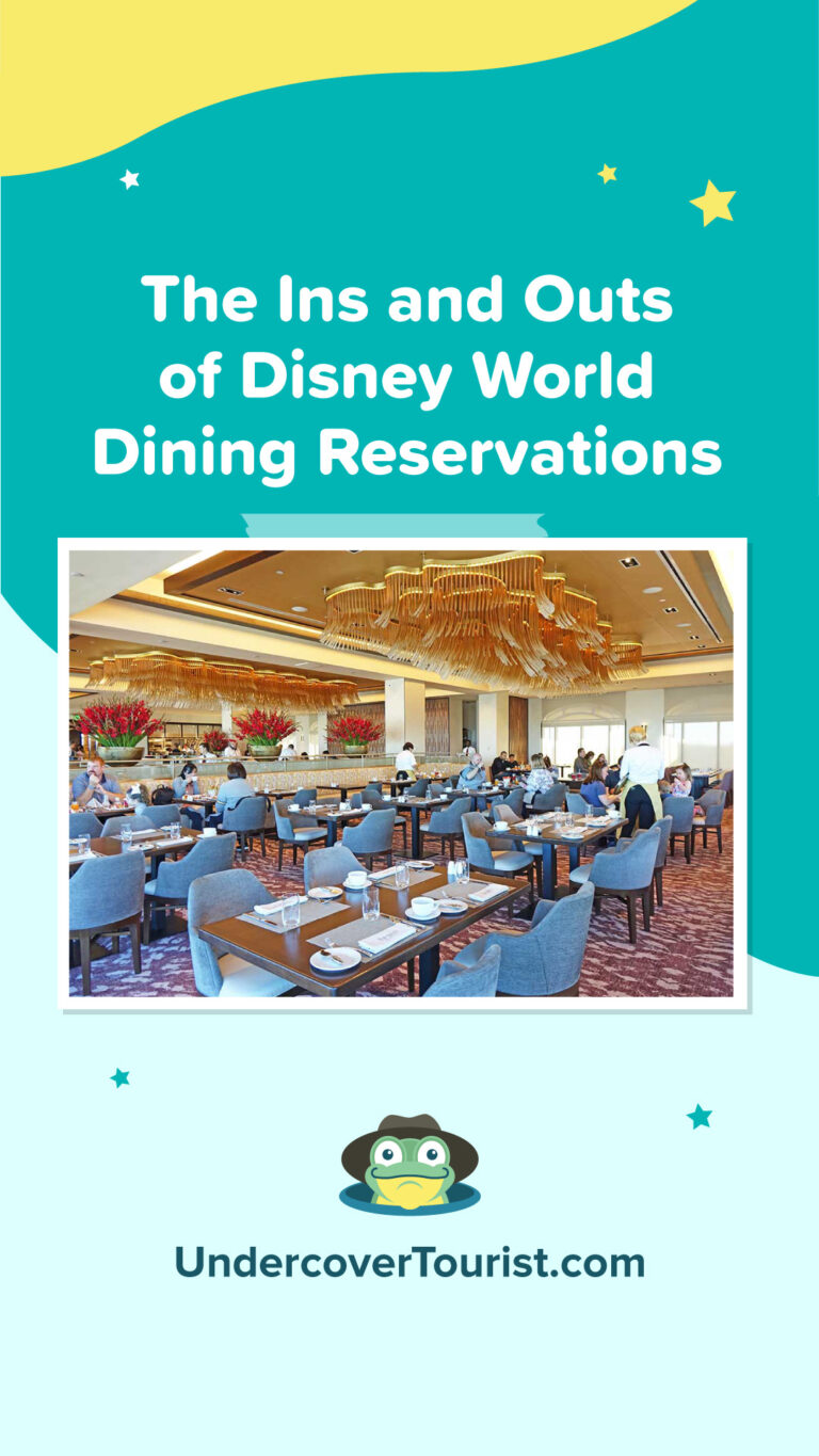 The Ins and Outs of Disney World Dining Reservations