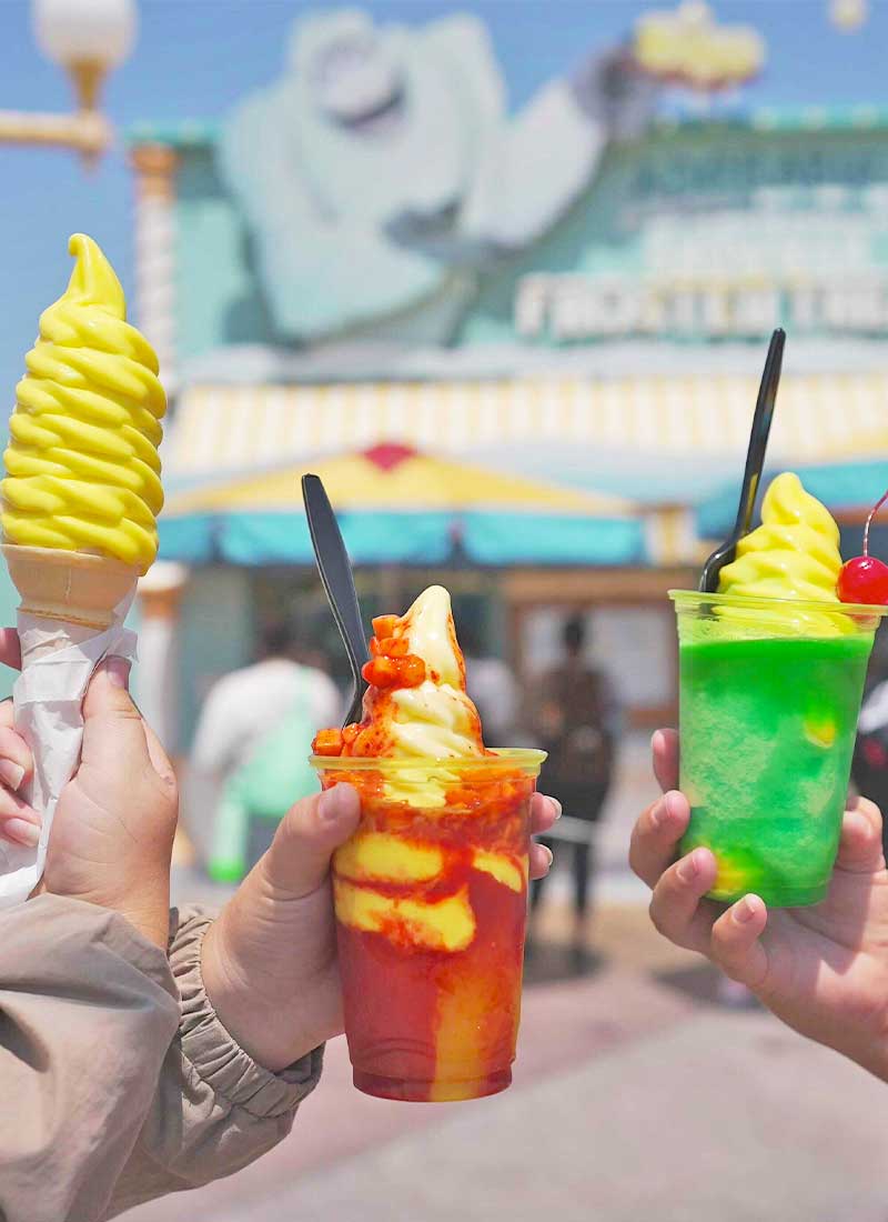 Refreshing Pixar Pier Frosty Parfait From Disney California