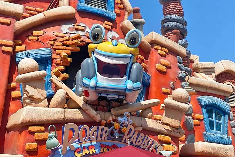 What's Coming to Disneyland and Universal in 2021 and Beyond - Roger Rabbit-entrance