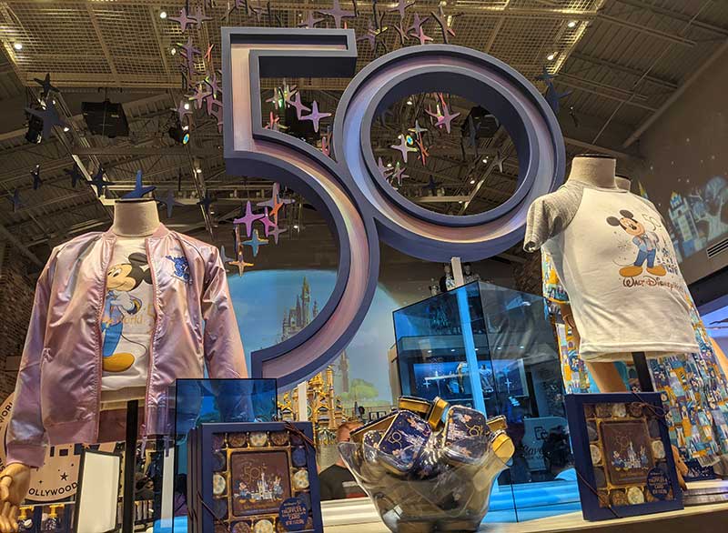 50th Anniversary Walt Disney World T Shirt, Disney Gifts For Men