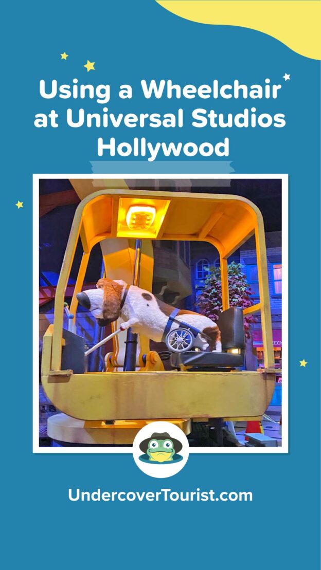 Using a Wheelchair at Universal Studios Hollywood