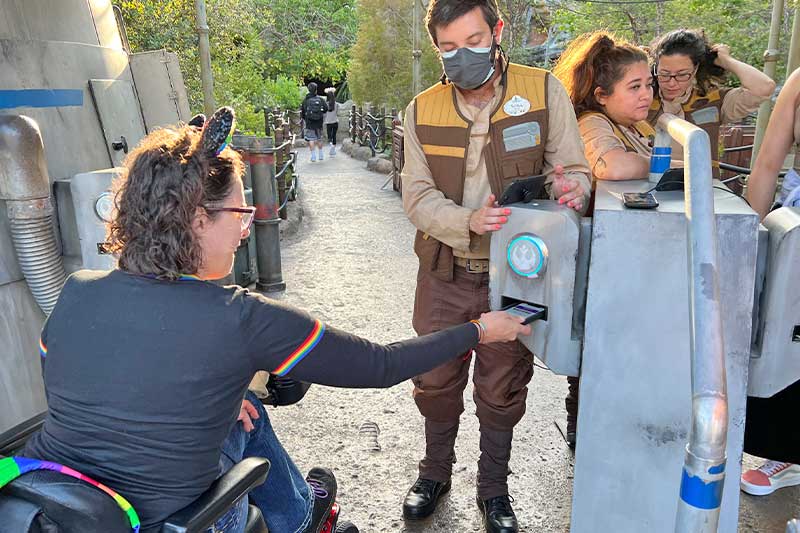 Guide to Using a Wheelchair or ECV at Disneyland