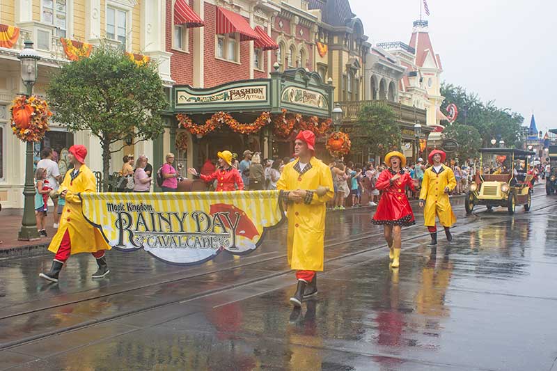 Tips for Disneyworld in the Rain