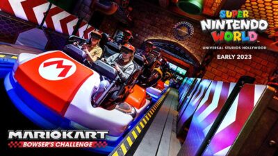 Super Nintendo World's Signature Ride to Open Early 2023 at Universal Studios Hollywood!