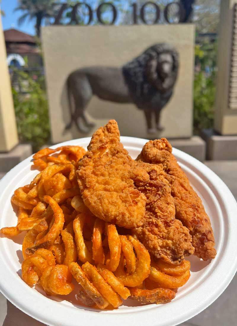 Apple Fries - Dinner at the Zoo