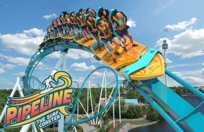Cowabunga! SeaWorld Orlando Reveals Details About Pipeline: The Surf Coaster