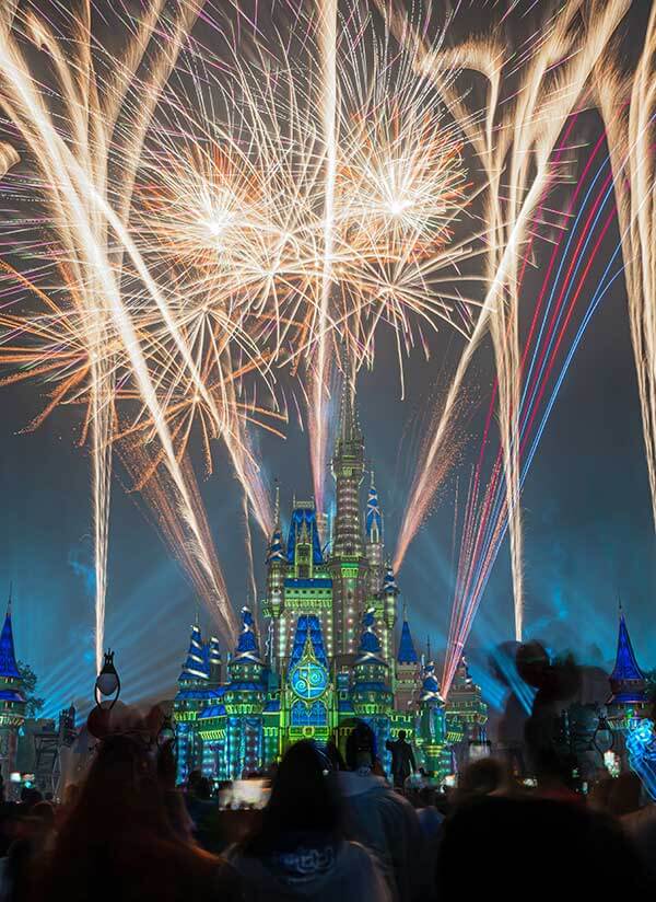 World's Largest LEGO Disney World with Amazing Fireworks Show! 