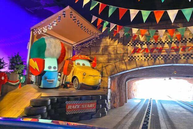 Yellow Pull Tab Radiator Springs Racers Everything to Know About Radiator Springs Racers