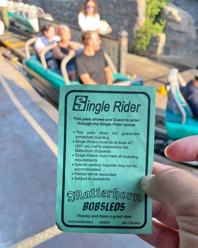 How to Skip the Lines by Using Single Rider at Disneyland