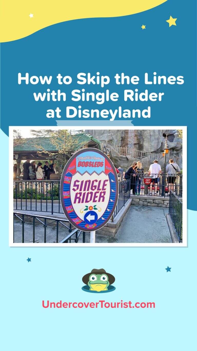 How to Skip the Lines by Using Single Rider at Disneyland